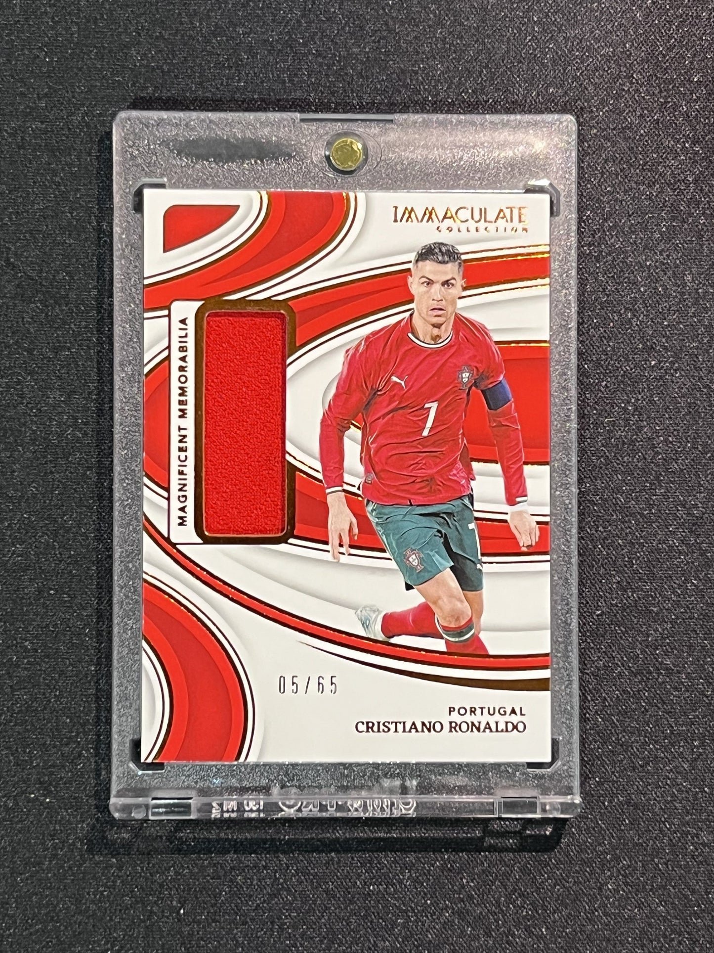 CRISTIANO RONALDO - 24/25 PANINI IMMACULATE #ME-CR7 /65 PATCH