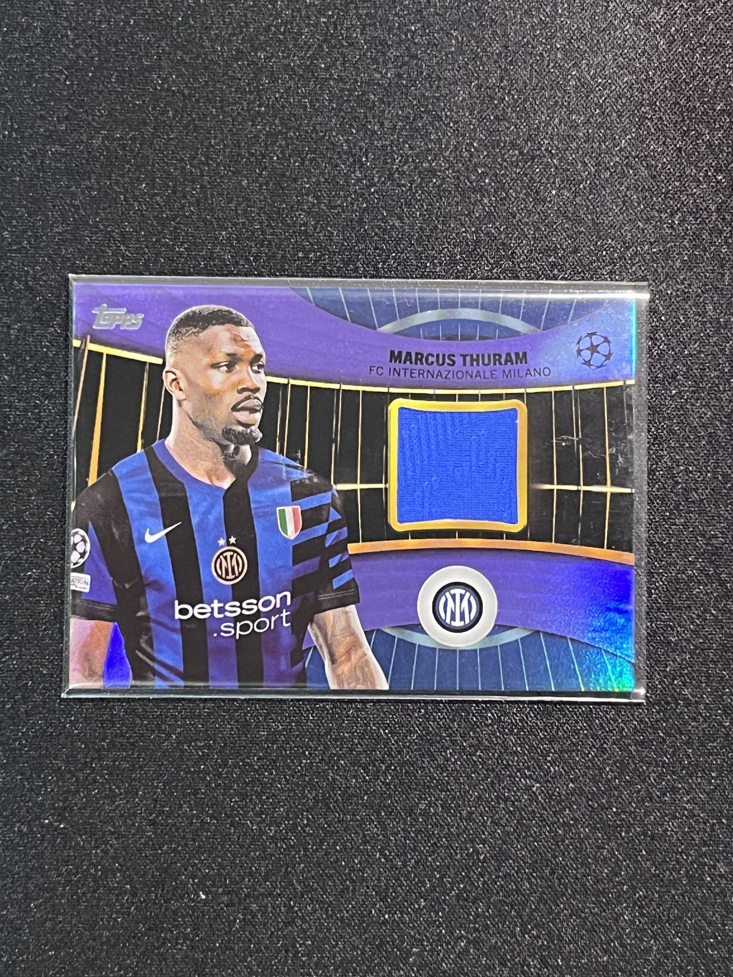 MARCUS THURAM - 2025 TOPPS UCL #SR-TH /299 PATCH