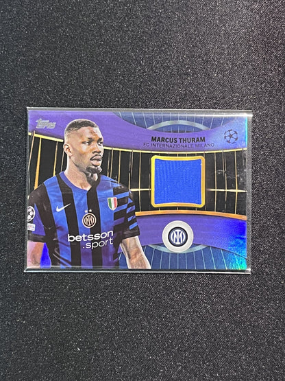 MARCUS THURAM - 2025 TOPPS UCL #SR-TH /299 PATCH