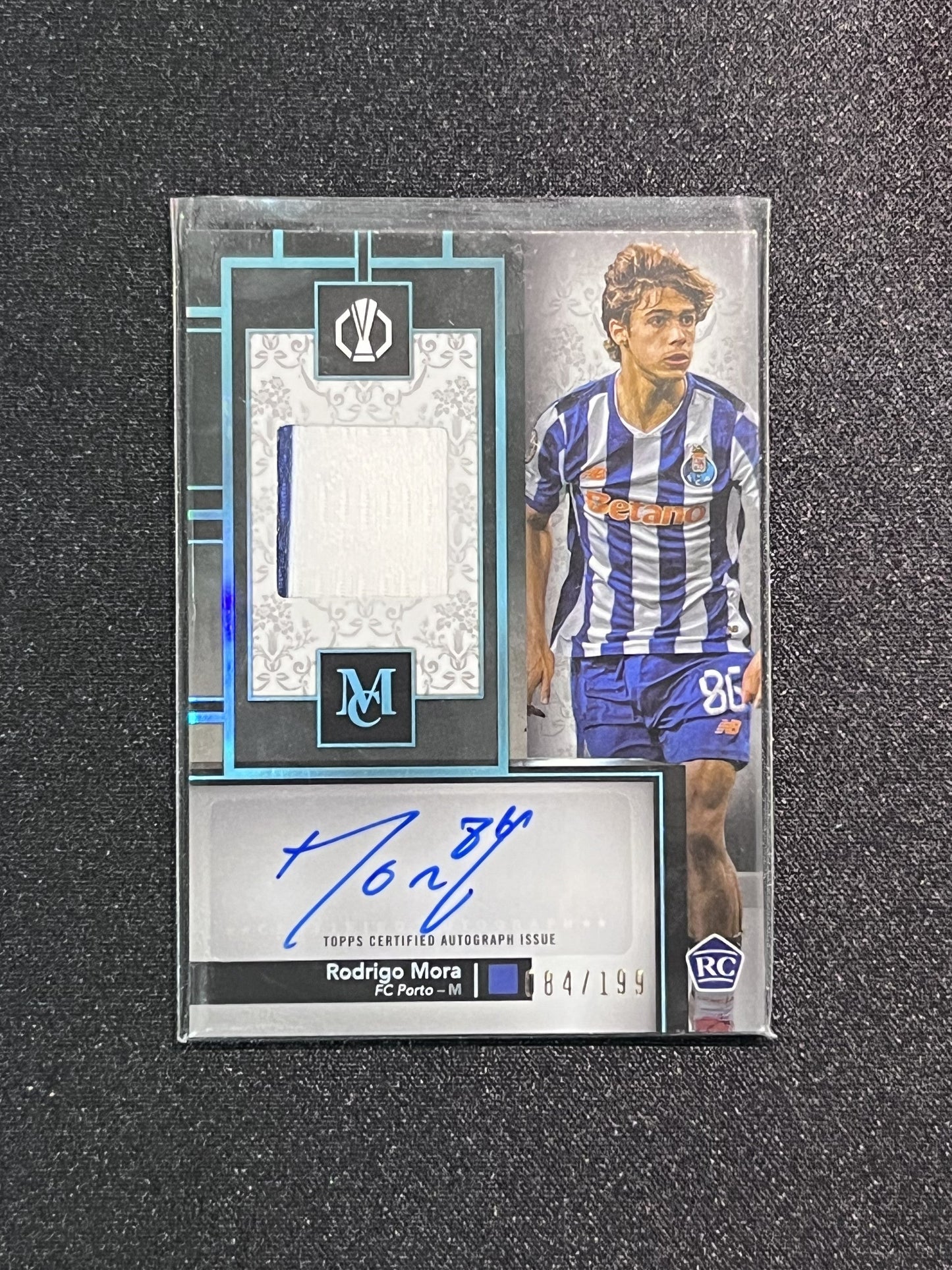 RODRIGO MORA - 2025 TOPPS MC #MAR-RM /190 AUTO PATCH