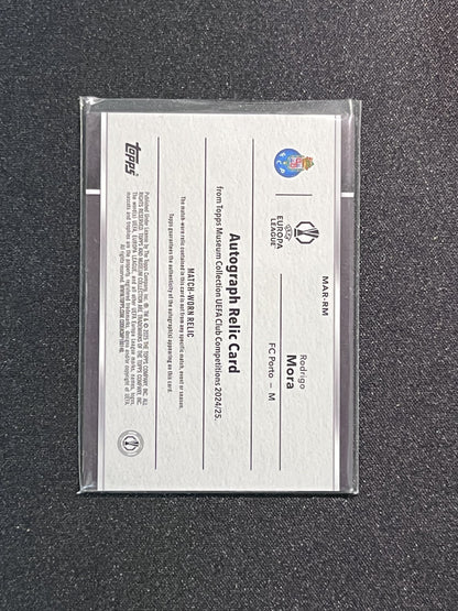 RODRIGO MORA - 2025 TOPPS MC #MAR-RM /190 AUTO PATCH