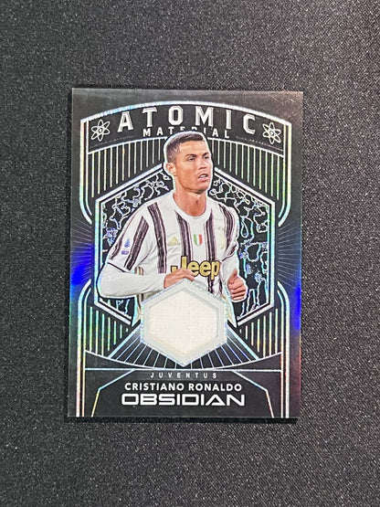 CRISTIAN RONALDO - 2020-21 PANINI OBSIDIAN ATOMIC MATERIAL #AT-CR7 /149 PATCH