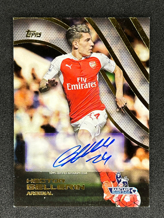 HECTOR BELLERIN - 2015 TOPPS CERTIFIED AUTOGRAPH ISSUE