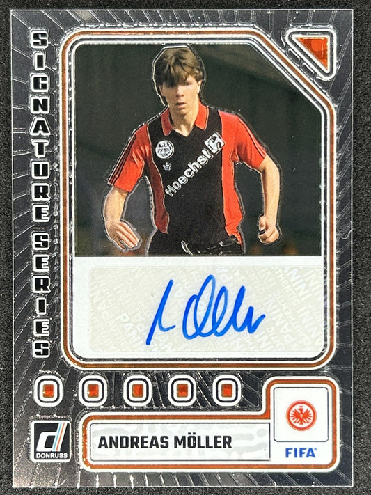 ANDREAS MULLER - 2023 PANINI DONRUSS SIGNATURE SERIES