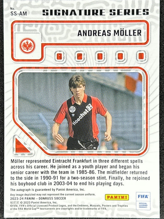 ANDREAS MULLER - 2023 PANINI DONRUSS SIGNATURE SERIES