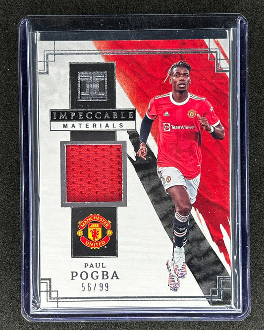 PAUL POGBA - 2021-22 PANINI IMPECCABLE MATERIALS