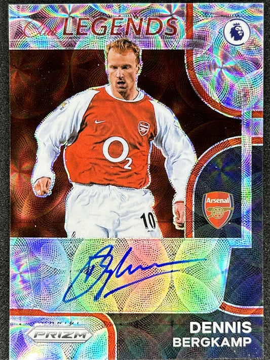 DENNIS BERGKAMP - 2022 PANINI PRIZM PREMIER LEAGUE