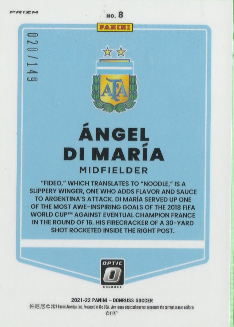Ángel Di María - 2021-22 PANINI DONRUSS SOCCER