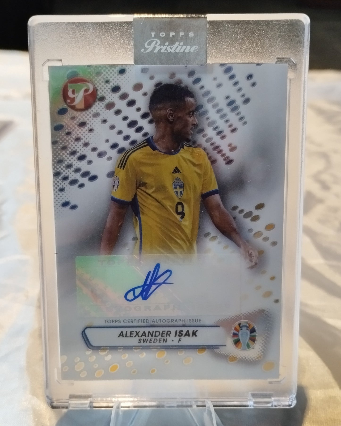 ALEXANDER ISAK - 2024 TOPPS PRISTINE - SWEDEN - Autograph #PA-AI /25