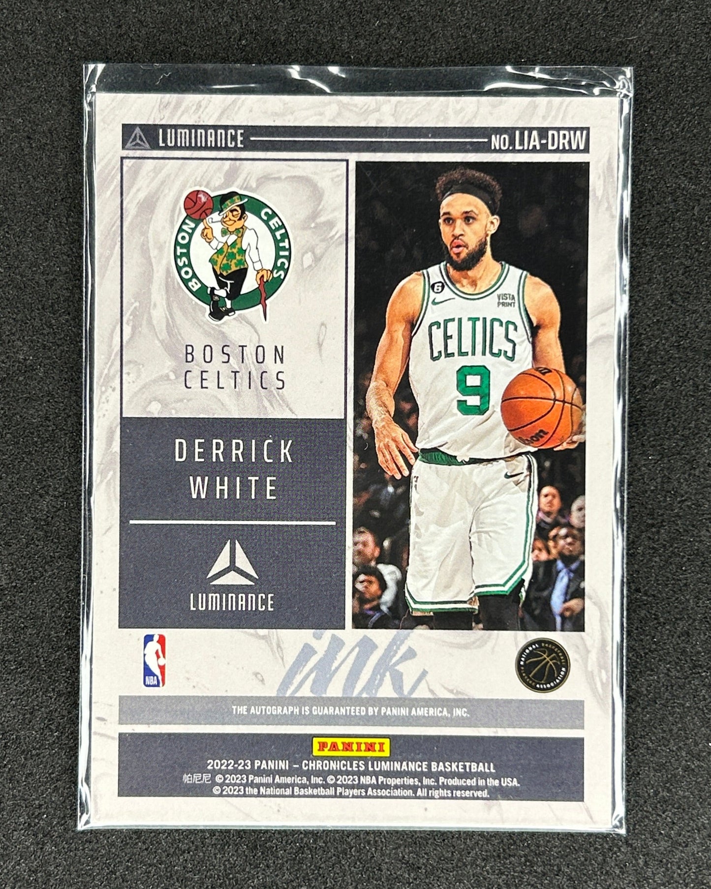 DERRICK WHITE - 2022 PANINI CHRONICLES LUMINANCE