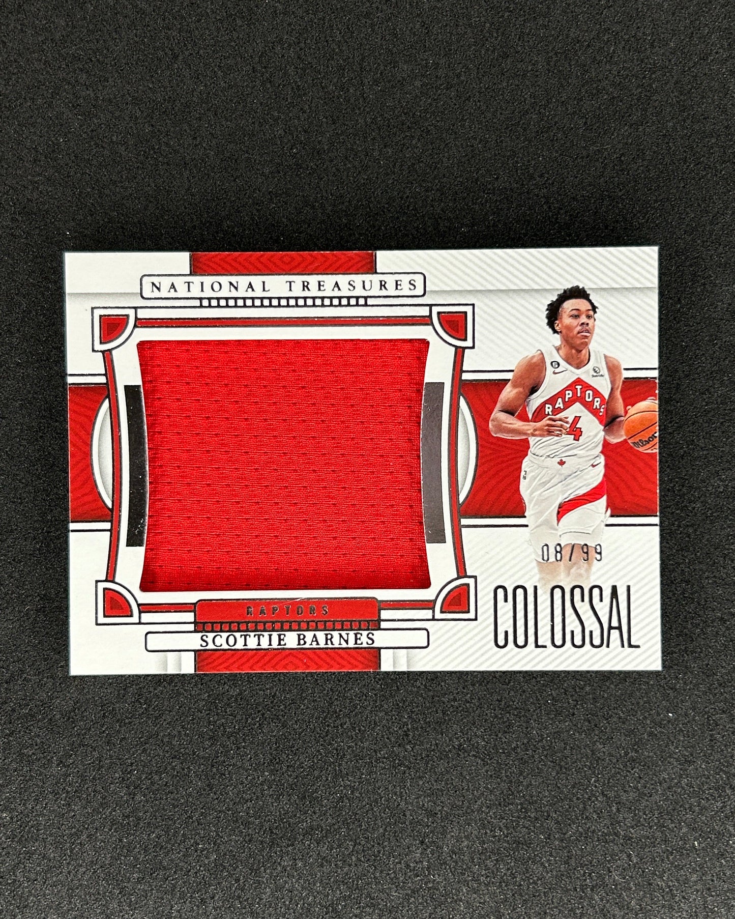Scottie Barnes - 2022-23 PANINI National Treasures #CM-BTR /99 PATCH