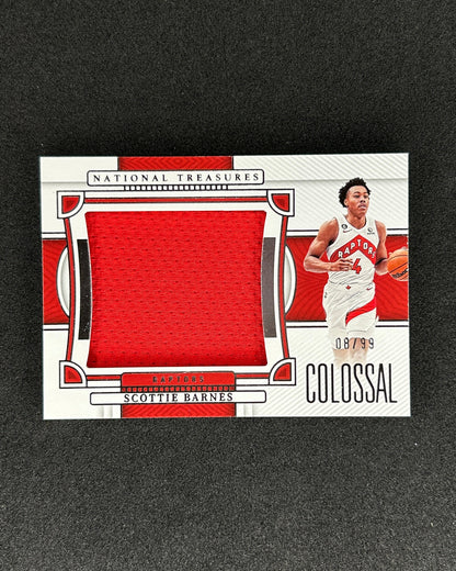Scottie Barnes - 2022-23 PANINI National Treasures #CM-BTR /99 PATCH