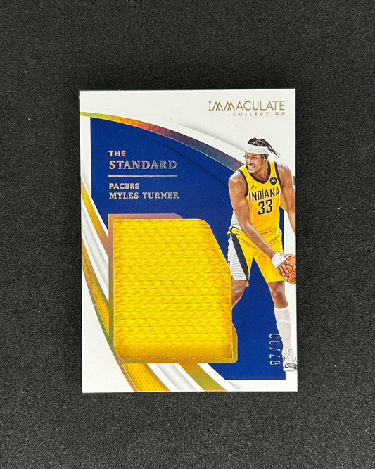 Myles Turner - 2020-21 PANINI IMMACULATE COLLECTION #ST-MTN /99