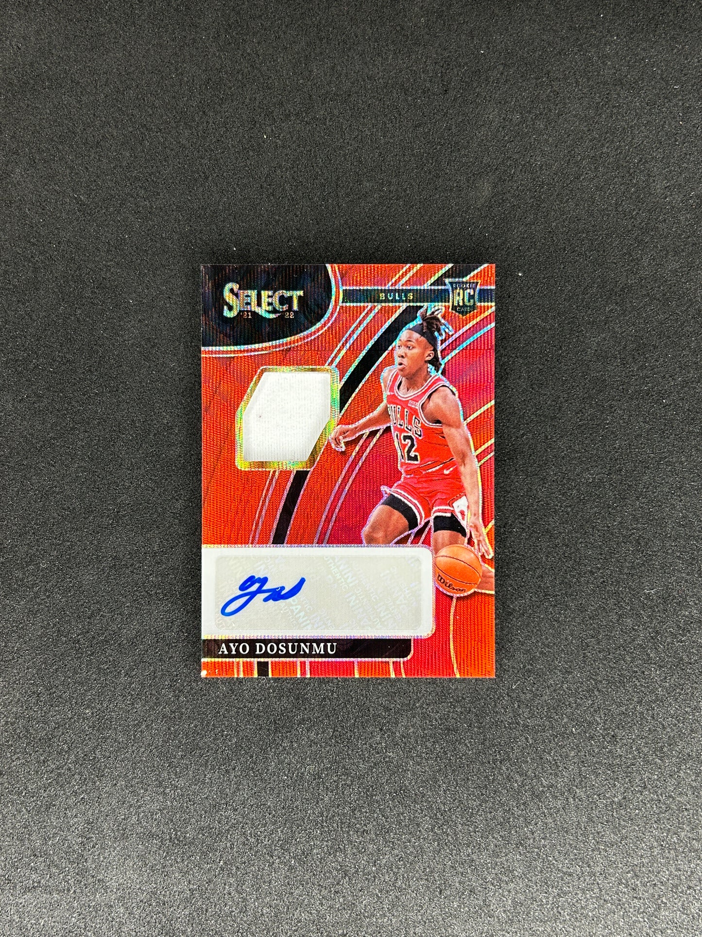 AYO DOSUNMU - 2021 PANINI SELECT BASKETBALL #RJ-ADM PATCH