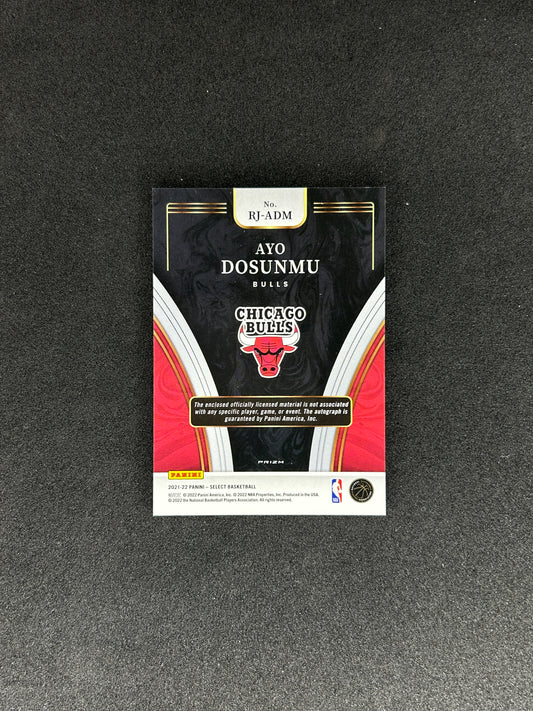 AYO DOSUNMU - 2021 PANINI SELECT BASKETBALL #RJ-ADM PATCH