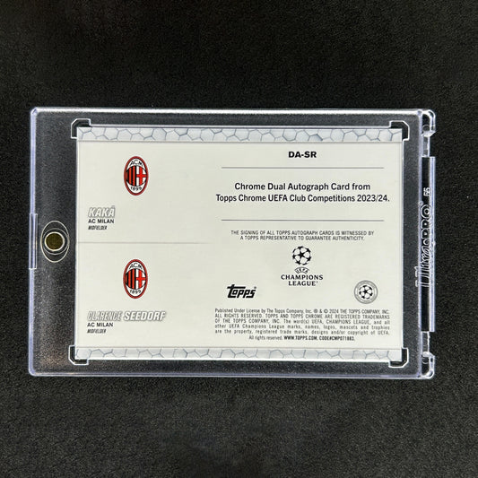 KAKA / CLARENCE SEEDORF - 2024 TOPPS CHROME