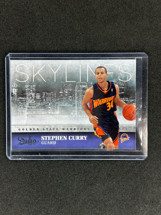 STEPHEN CURRY - 2010 PANINI STUDIO SKYLINE GOLDEN STATE WARRIORS #9