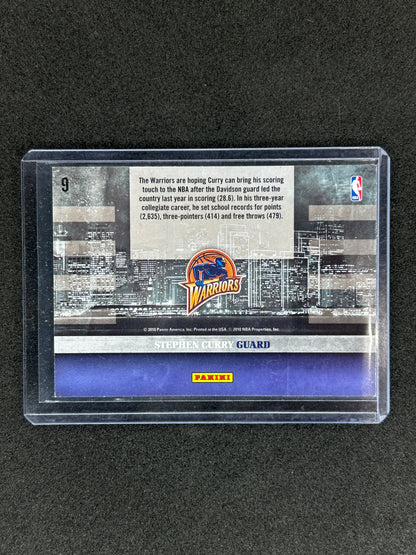 STEPHEN CURRY - 2010 PANINI STUDIO SKYLINE GOLDEN STATE WARRIORS #9