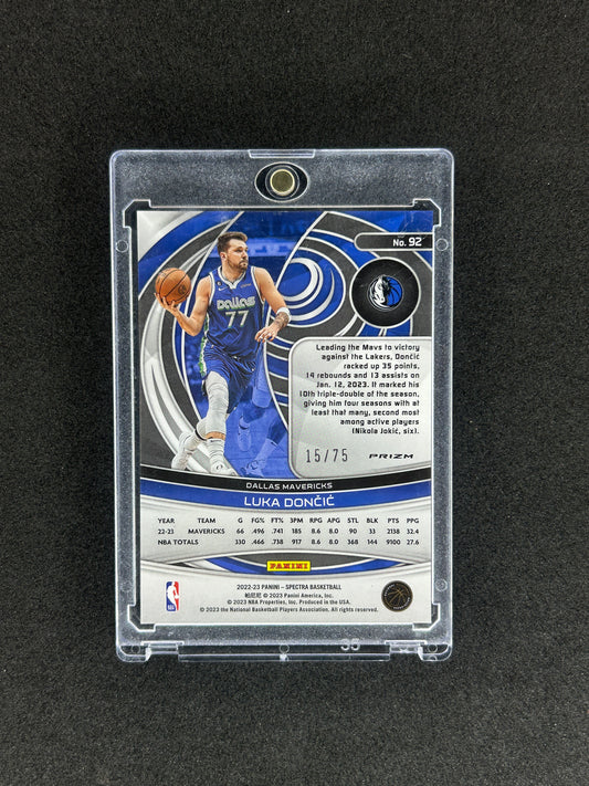 Luka doncic - 2022-23 PANINI SPECTRA