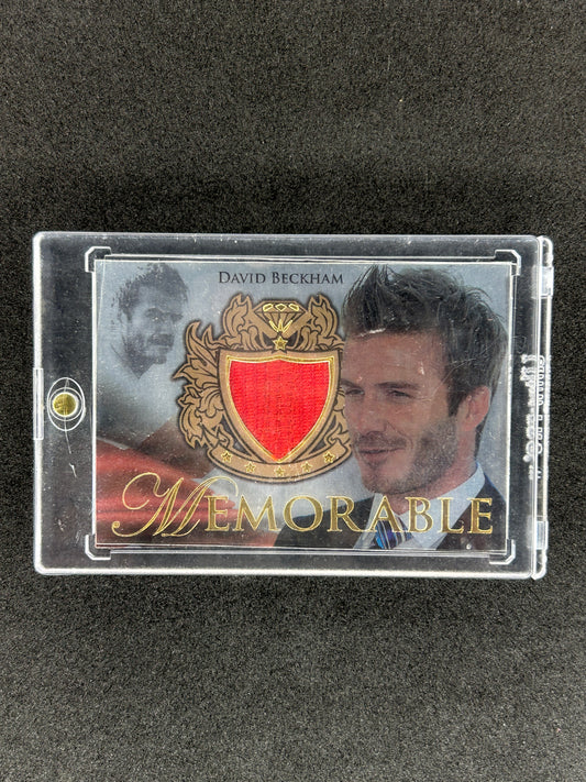 David Beckham - 2011 FUTERA MEMORABLE PATCH #MEMS03 /299