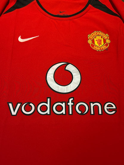 CRISTIANO RONALDO - 2006-07 #7 MANCHESTER UNITED SIGNED JERSEY WITH BECKET