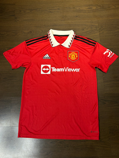 Cristiano Ronaldo #7 Manchester United Signed Jersey 2022/23 With TSA COA