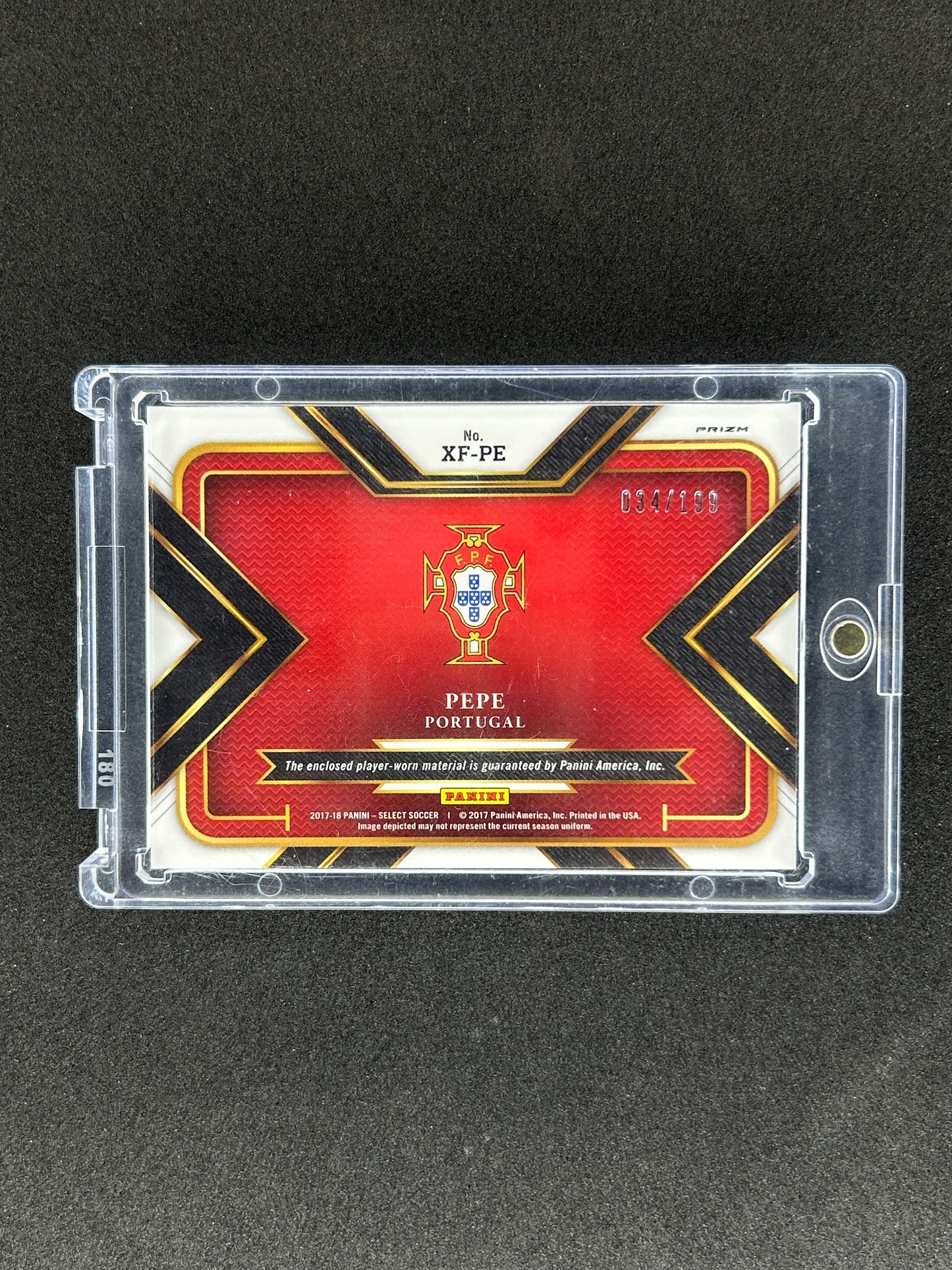 PEPE - 2017-18 PANINI SELECT XFACTOR #XF-PE /199 PATCH