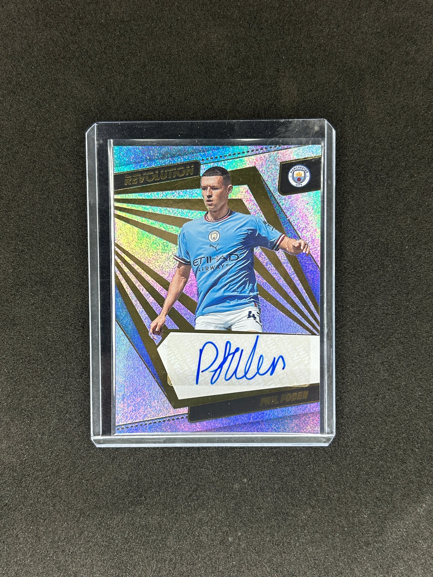 PHIL FODEN - 2022-23 PANINI REVOLUTION PREMIER LEAGUE #A-PF AUTO