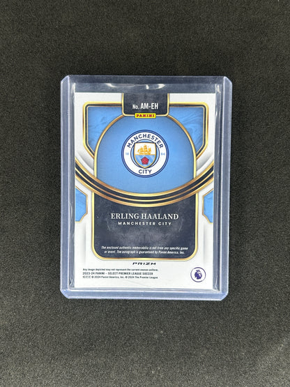 ERLING HAALAND - 2023-24 PANINI SELECT PREMIER LEAGUE #AM-EH AUTO PATCH