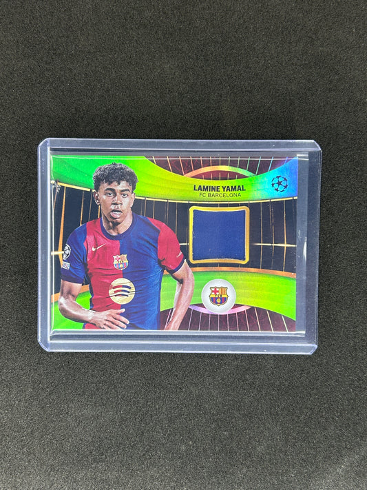 LAMINE YAMAL - 2025 TOPPS UCL #SR-LY /199 PATCH