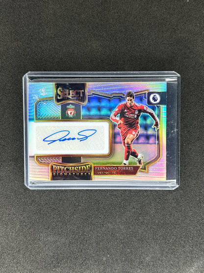 FERNANDO TORRES - 2022-23 PANINI SELECT PREMIER LEAGUE PITCHSIDE #PS-FT AUTO