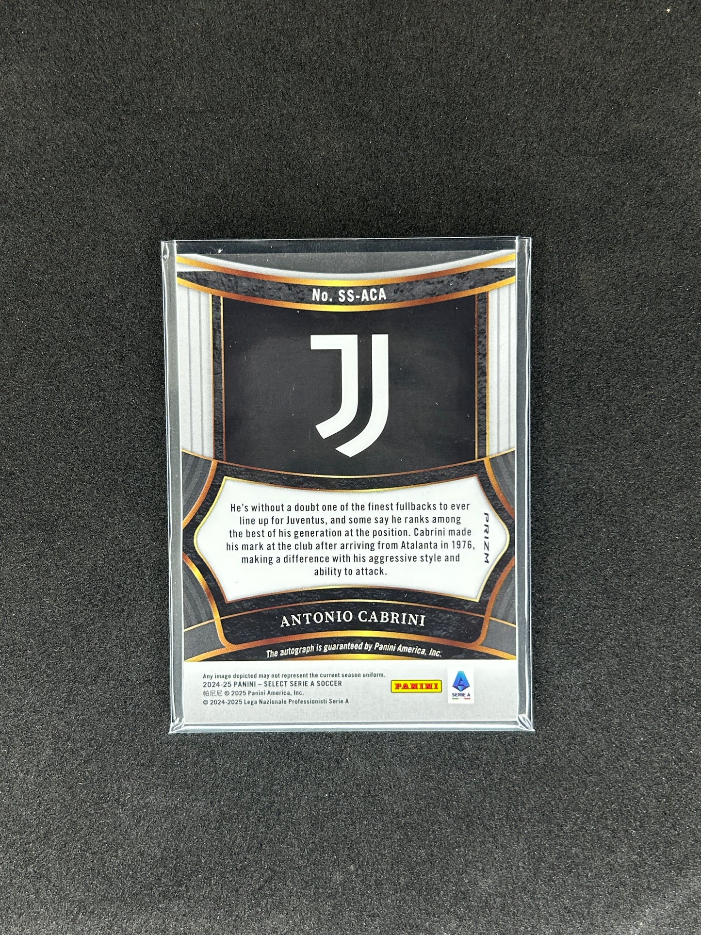 ANTONIO CABRINI - 2024-25 PANINI SELECT SERIE A #SS-ACA AUTO