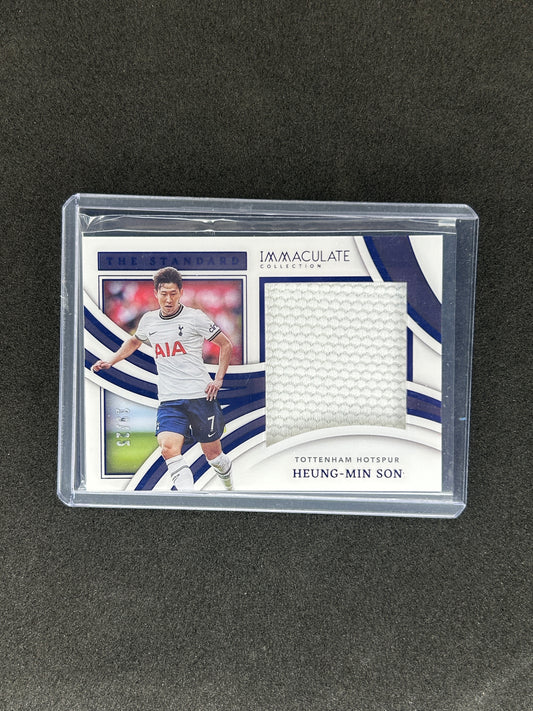 HEUNG-MIN SON - 2022-23 PANINI IMMACULATE COLLECTION #TS-SON /25 PATCH