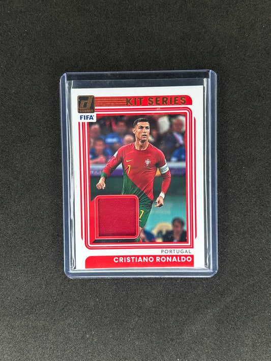 CRISTIANO RONALDO - 2022-23 PANINI DONRUSS KIT SERIES #KS-CR7 PATCH