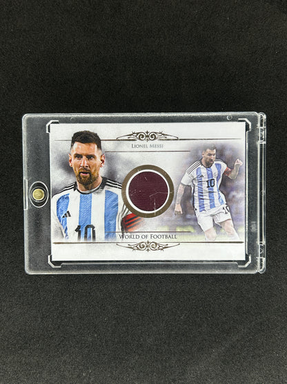 LIONEL MESSI - 2024 FUTERA WORLD OF FOOTBALL #WF20 /18 PATCH