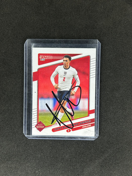 TRENT ALEXANDER ARNOLD - 2021-22 PANINI DONRUSS #51 ONCARD AUTO