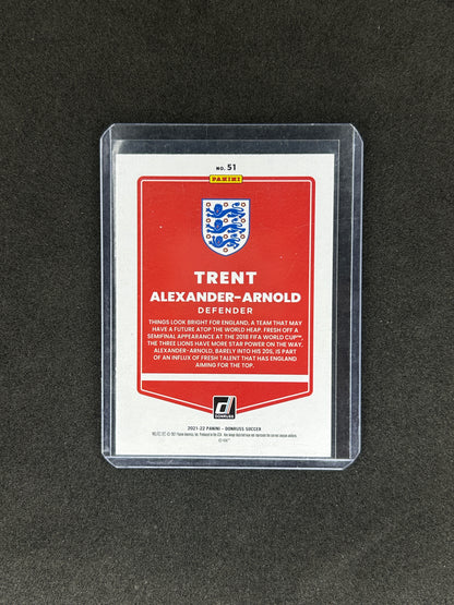 TRENT ALEXANDER ARNOLD - 2021-22 PANINI DONRUSS #51 ONCARD AUTO