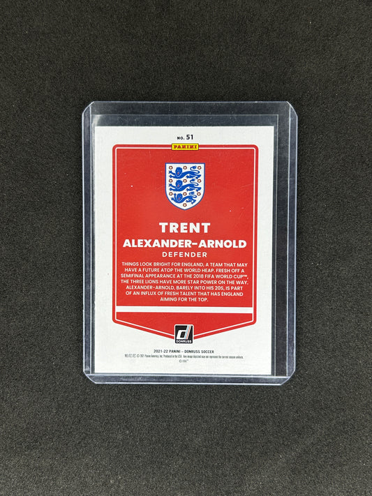 TRENT ALEXANDER ARNOLD - 2021-22 PANINI DONRUSS #51 ONCARD AUTO