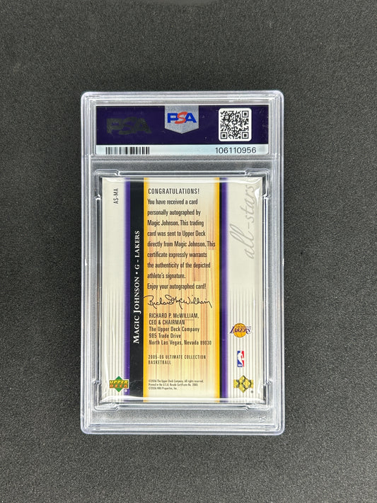 Magic Johnson - 2005 ULTIMATE COLLECTION ALL-STARS SIGNATURES