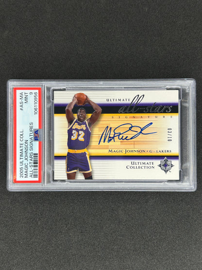 Magic Johnson - 2005 ULTIMATE COLLECTION ALL-STARS SIGNATURES