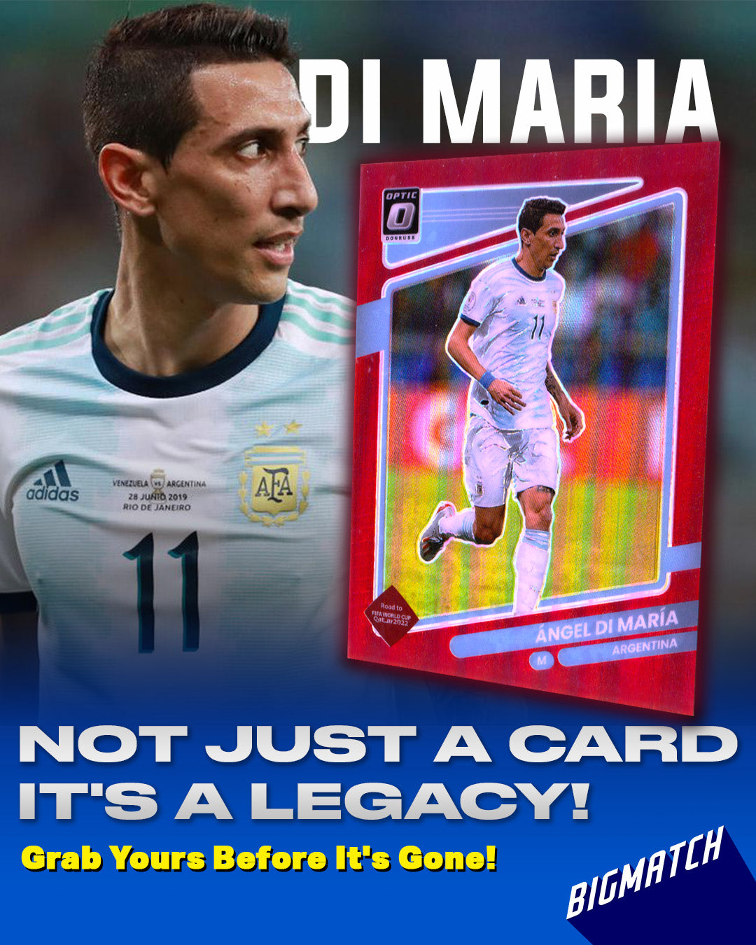 Ángel Di María - 2021-22 PANINI DONRUSS SOCCER