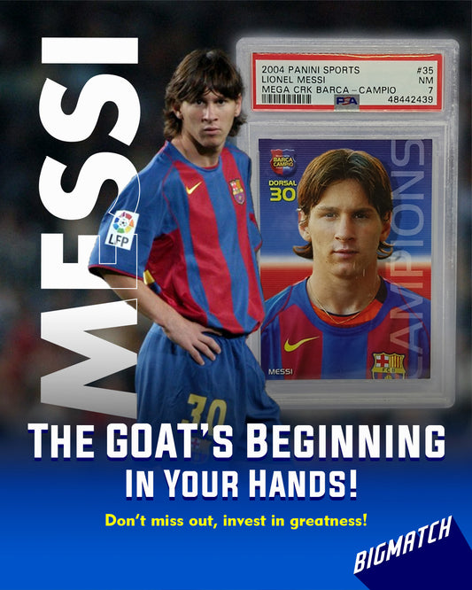 Lionel Messi - 2004 PANINI SPORTS MEGA CRACKS BARCA