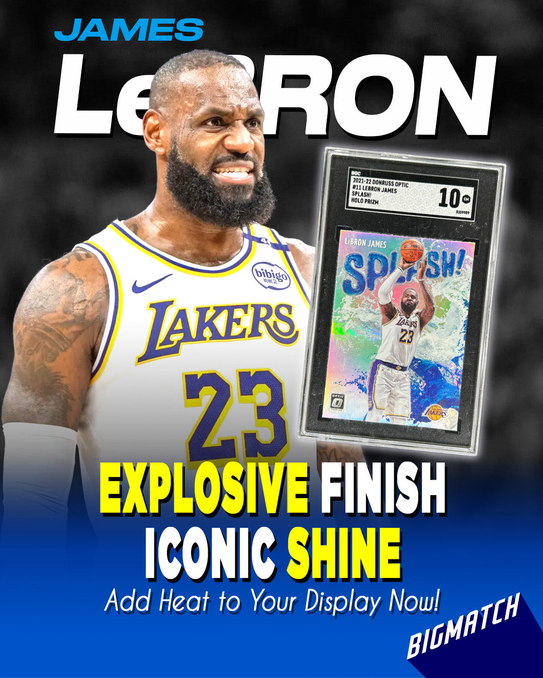 Lebron James - 2021-22 PANINI DONRUSS OPTIC BASKETBALL
