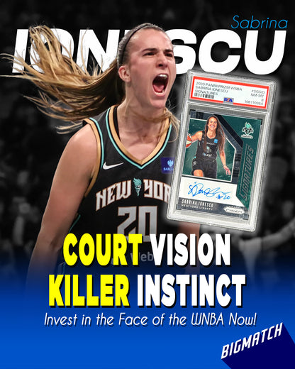 Sabrina Ionescu - 2020 PANINI PRIZM WNBA SIGNATURES
