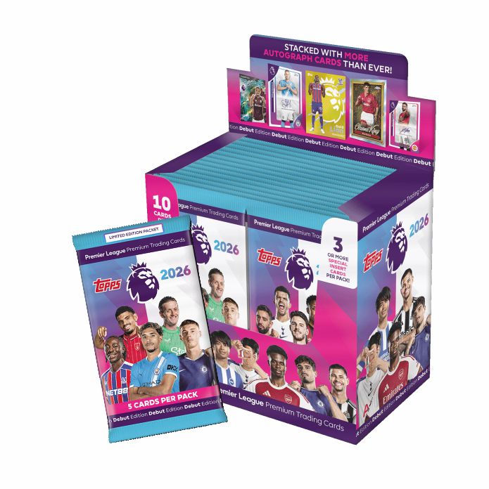 TOPPS PREMIER LEAGUE SINGLE BOOSTER PACK