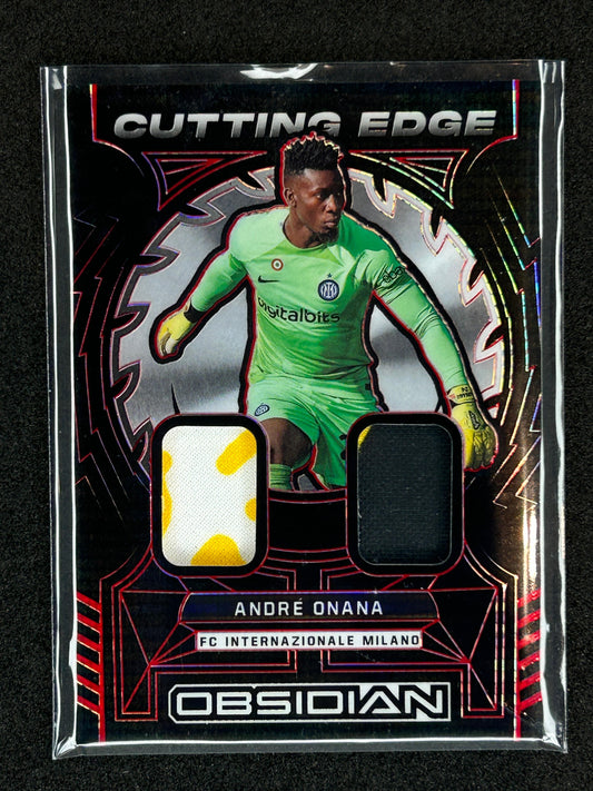 Andre Onana - 2022-23 PANINI CUTTING EDGE OBSIDIAN