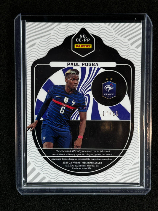 PAUL POGBA - 2021-22 PANINI OBSIDIAN