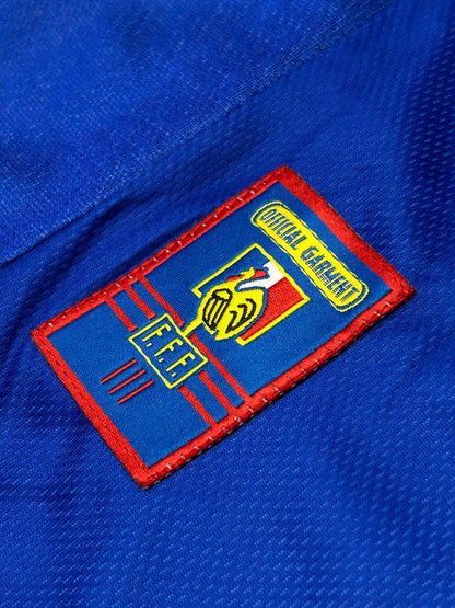 ZINEDINE ZIDANE BACK SIGNED FRANCE 1998 HOME SHIRT