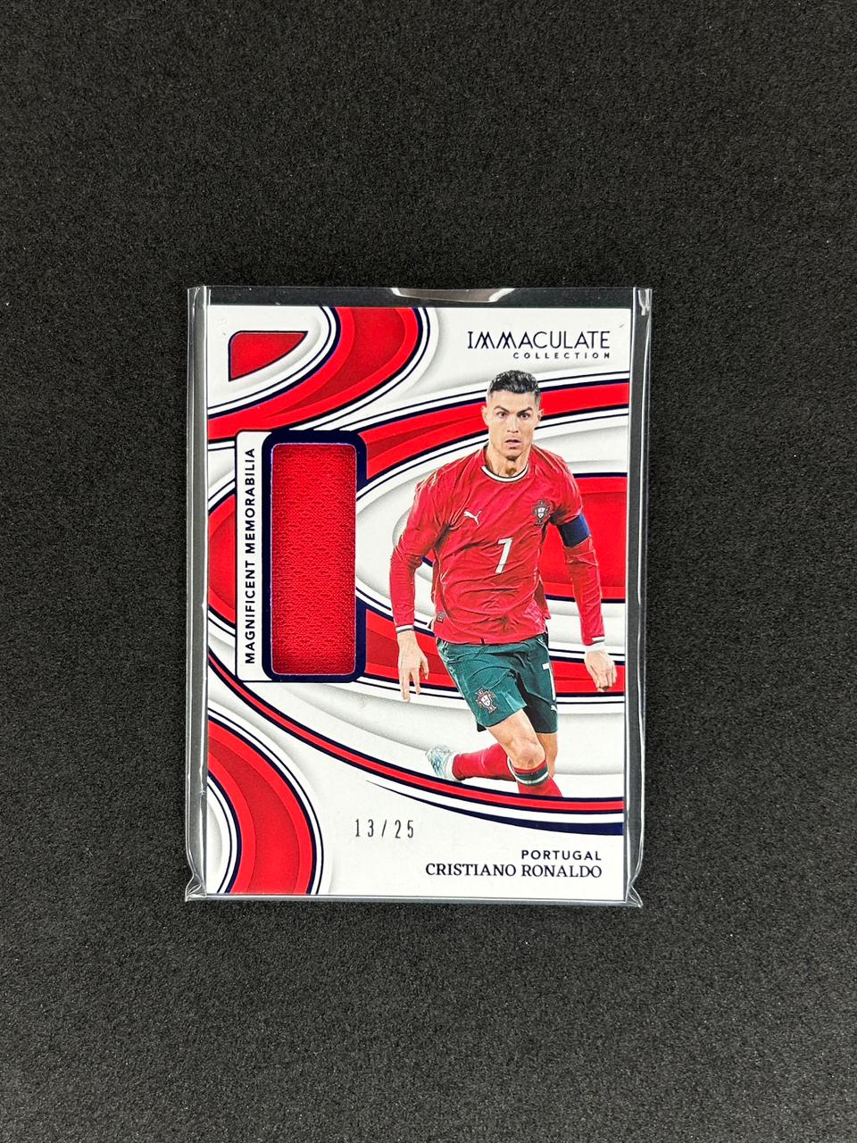 CRISTIANO RONALDO - 2024-25 PANINI IMMACULATE COLLECTION #ME-CR7 /25 PATCH