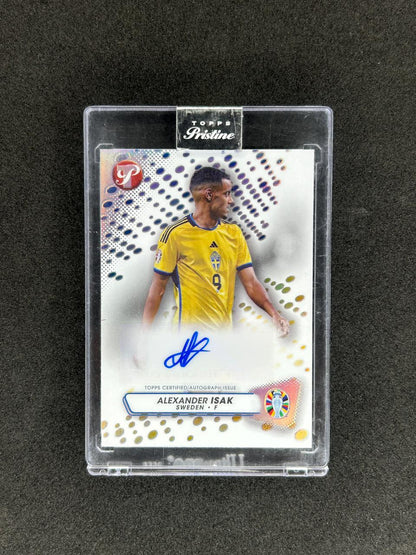 ALEXANDER ISAK - 2024 TOPPS PRISTINE - SWEDEN - Autograph #PA-AI /25
